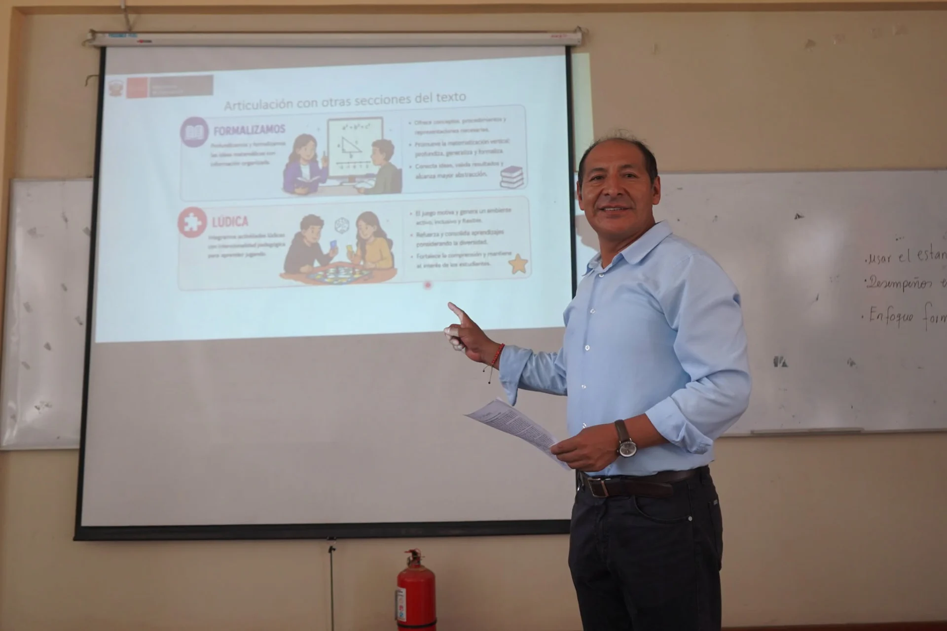 La UGEL La Convención desarrollo el Taller de Fortalecimiento por Especialidades
