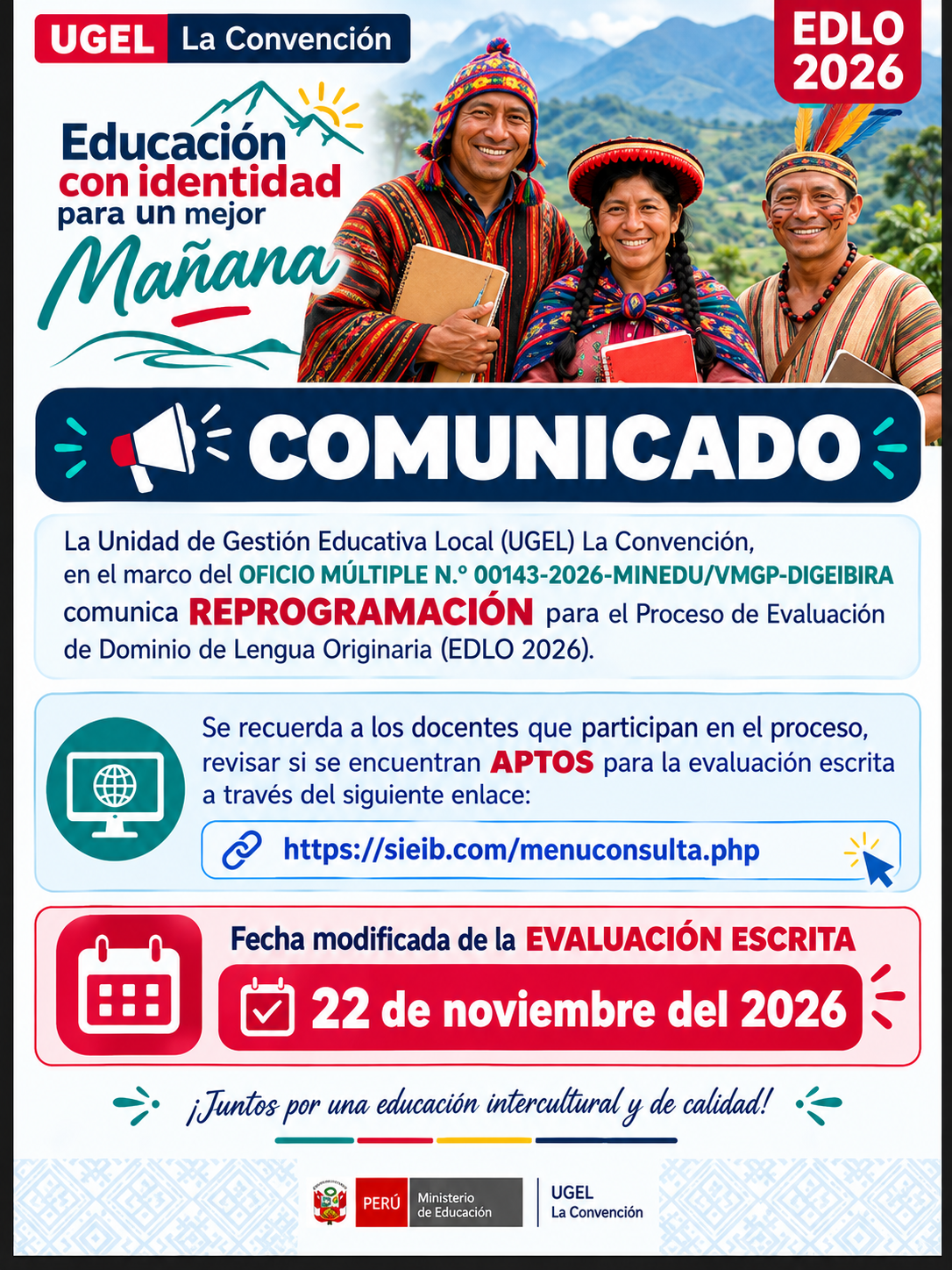Comunicado oficial 1